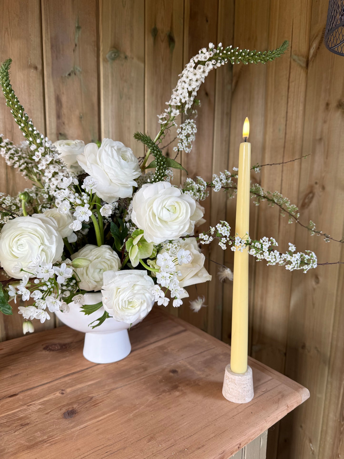Flameless LED - Slim Taper Candle - 32cm