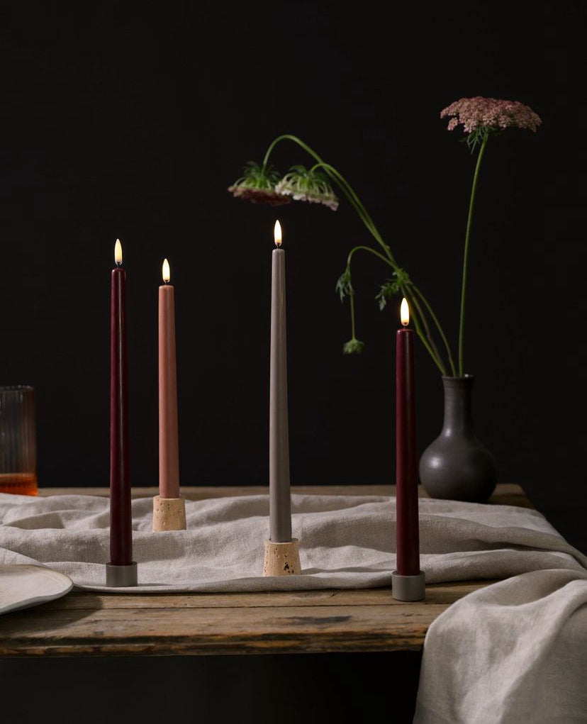 Flameless LED - Slim Taper Candle - 32cm