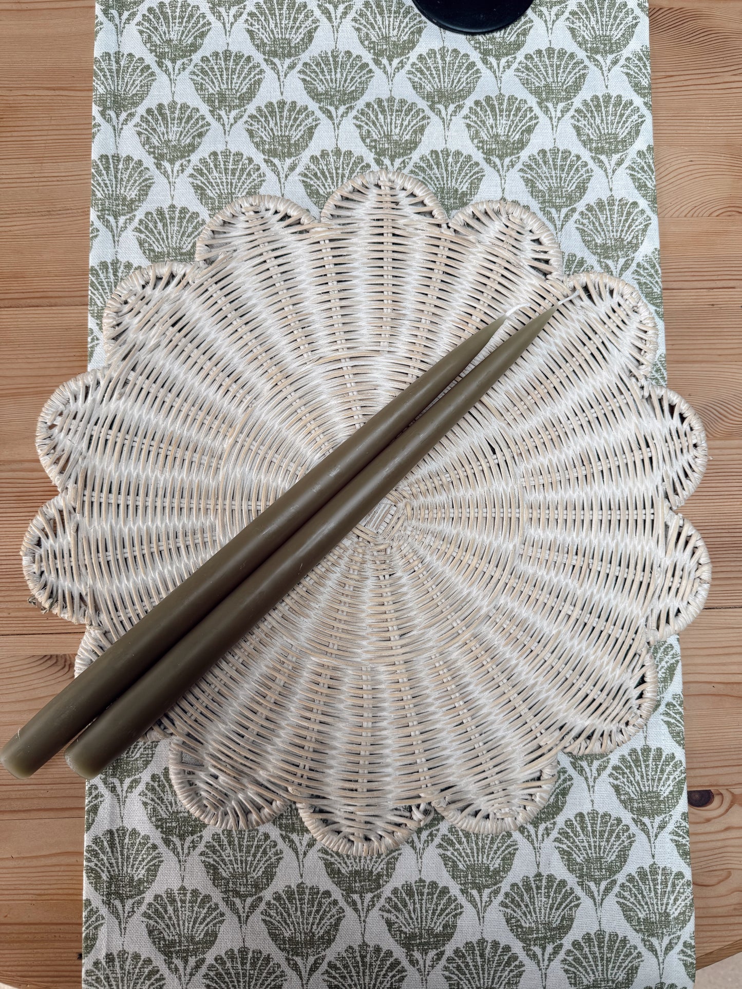 Premium Wax Taper Candles (35cm) - Box of Six
